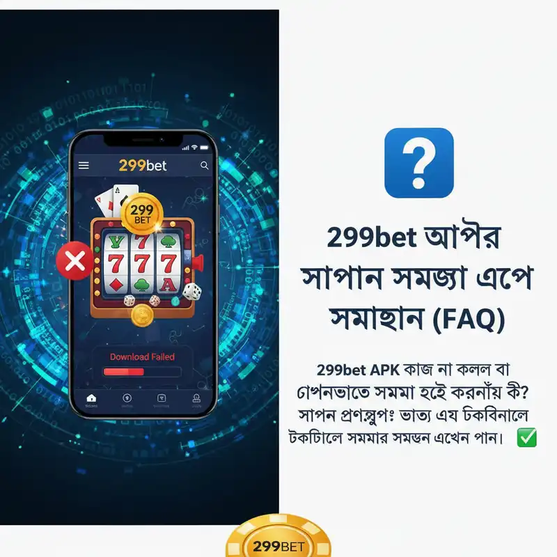 299bet অ্যাপ সমস্যা সমাধান এবং FAQ
